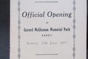 GAA Opening  McGleenon Park, Keady, 1977