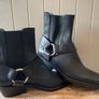 women ankle boots Massimo Dutti Women's Leather Ankle Boots with buckle detail new size 5 Image 5