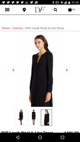 Stunning DVF AW15 DRESS 100 euro