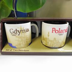 Starbucks Mug Gdynia/Poland Set of Two