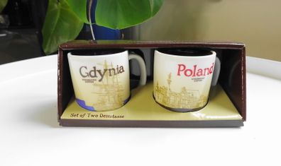 Starbucks Mug Gdynia/Poland Set of Two