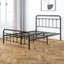 Double Bed Frame with Headboard and Storage Under Bed Image 5