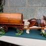 Vintage Handmade Caravan & Horse Image 2