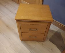 Solid Oak Lamp Table