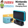 Nintendo New 2DS XL Charging Dock Charge Station Charge Cradle Image 2