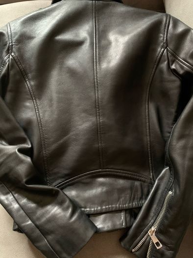 Whistles leather biker jacket