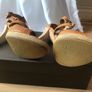 Pied A Terre tan sandals Image 4