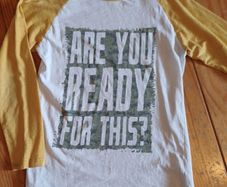 Age 9-10 'Are You Ready' Long Sleeved Top