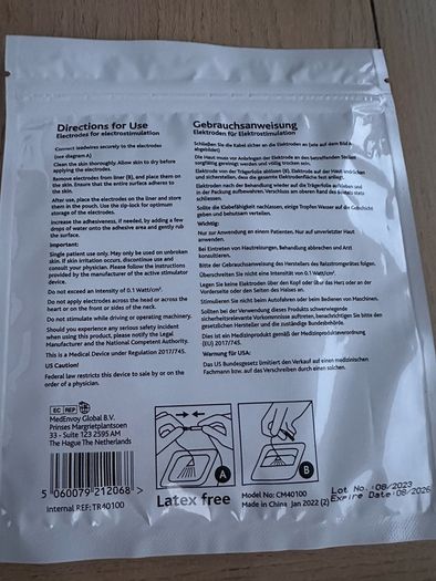 Elle Tens 2 Unit opened but unused