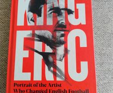 King Eric Cantona Portrait of the Artist who changed English Football 2020 in very good condition with FREE STANDARD POSTAGE INCLUDED