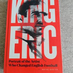 King Eric Cantona Portrait of the Artist who changed English Football 2020 in very good condition with FREE STANDARD POSTAGE INCLUDED