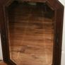 Vintage Heavy Oak Mirror Image 4