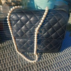 80cm freshwater pearl necklace, magnet clasp, D18 free reg post