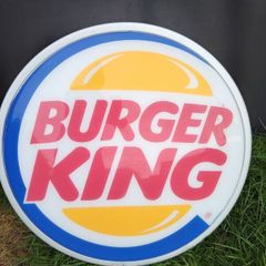 Genuine Commercial Burger King Light Up Sign