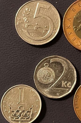Old Czech Republic coins