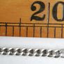 Vintage Unusual 925 Sterling Silver Chain Necklace length 20,5" - 25,18g Image 9