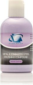 GLASS POLISH 14023 Metal and Stainless Steel Polishing Compound, Polishing Solution for All Types of Metals | 100 ml