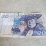 The Wonderful Adventures of Nils Banknote. Swedish Currency. Sweden Note. Story scene with a boy riding a snow goose in flight. Memorabilia Image 2
