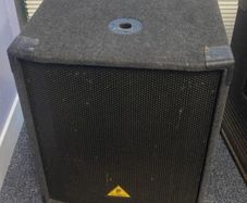 Behringer Eurolive B1 1800x  High Powered Subwoofer x2