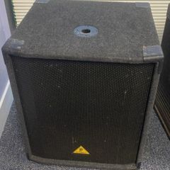 Behringer Eurolive B1 1800x  High Powered Subwoofer x2