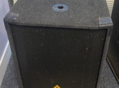 Behringer Eurolive B1 1800x  High Powered Subwoofer x2