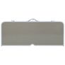 Folding Camping Table with 4 Seats Steel Aluminium Image 7