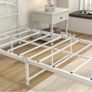 Canopy Bed Frame 3ft Single Size with Ornate European Style Headboard & Footboard Image 6