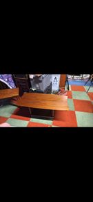 mid-century coffee table teak