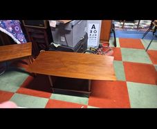 mid-century coffee table teak
