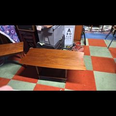 mid-century coffee table teak