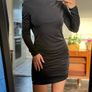 Brand New Small Black Dress With Subtle Sparking S size Image 2