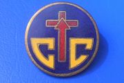 SALVATION ARMY CORPS CADET (CC) - a Salvationist trainee's badge (1950s to 1970s)