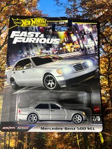 Mercedes 500 Sel Fast & Furious Hot Wheels Premium