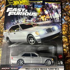 Mercedes 500 Sel Fast & Furious Hot Wheels Premium