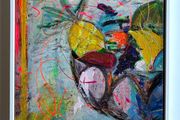 Original Painting Irish Eclectic Kitchen Art Fruit Art