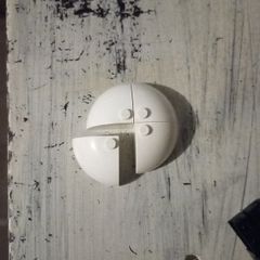 Lego brick quarter sphere white 4 pieces