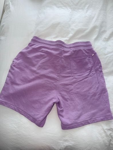Farah Men's Durrington Cotton Jersey Shorts in Lavender - size Large