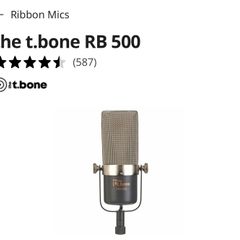 Ribbon Mic - RB 500