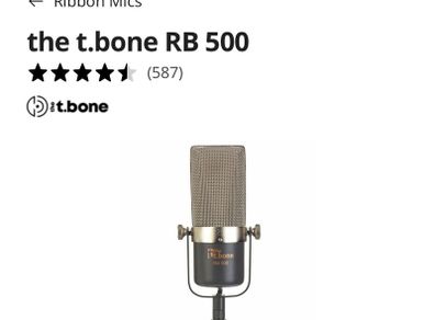 Ribbon Mic - RB 500