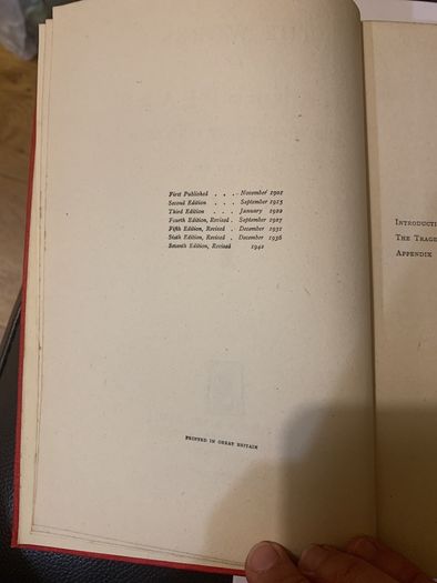 The Tragedy of King Lear by Shakespeare 1942