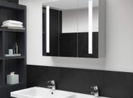 main image for ad LED Bathroom Mirror Cabinet 89x14x62 cm