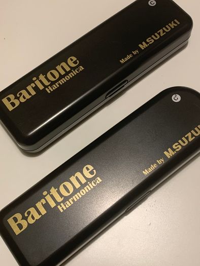 Suzuki Baritone Tremolo Harmonica (Pair C & C#)