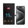 For Apple iPhone 15 Pro LCD Screen Replacement JH FHD - Black Image 2