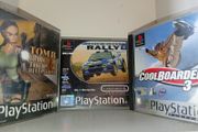 Collection Of Ps1 Games Tomb Raider Etc All With Books And All Working
