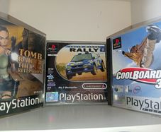 Collection Of Ps1 Games Tomb Raider Etc All With Books And All Working