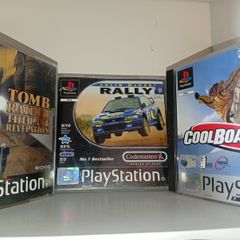 Collection Of Ps1 Games Tomb Raider Etc All With Books And All Working