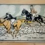Rzadka rycina Cluna Studio Dublin nr 19 "The Point-to-Point" - M. O'Keefe (ok. 1925-1940) Image 2