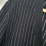 TWIN SET black cashmere mix with metallic silver detail and bell cuff sleeves Sz M (Fit 10-12 UK) - Rrp 220 (New) Image 9