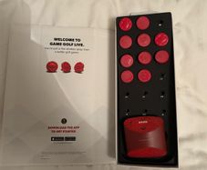 Game Golf LIVE Shot Tracking System  Complete Set with Tags & Box