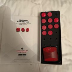 Game Golf LIVE Shot Tracking System  Complete Set with Tags & Box